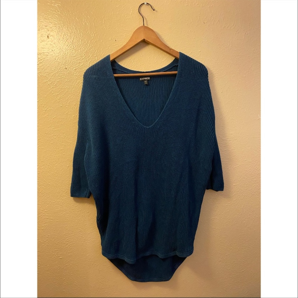 Express Knit Hi•Low sweater